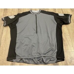 Aero Tech Designs Cyclewear Jersey Mens 2XL Cycling 1/2 Zip Short Sleeve